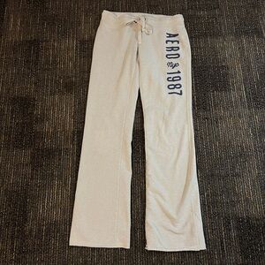 Vintage Aero 1987 Beige Sweatpants